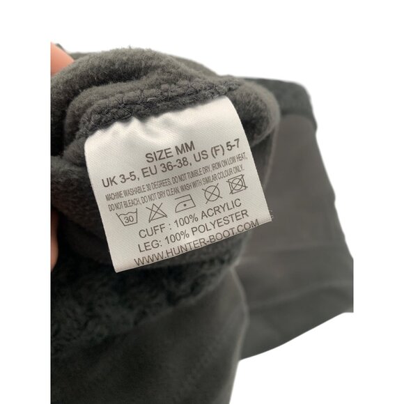 Women’s Hunter Gray Liner Boot Sock with a Wool Accent Size M - Picture 7 of 7